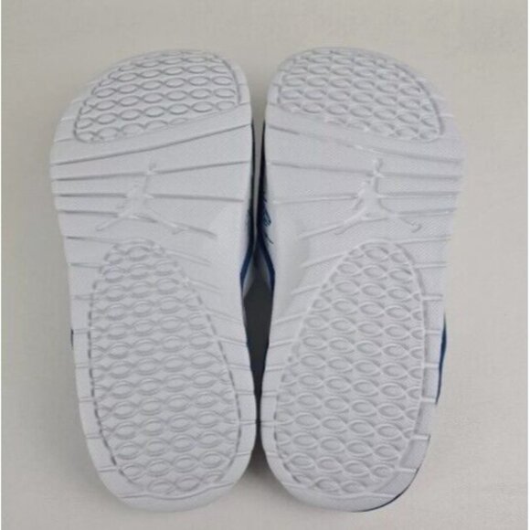 Nike Men\'s Jordan HYDRO Retro IV Slides Sandal White Blue SZ 9 main image 6